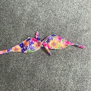 Flower baiting suit strapless